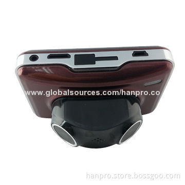 HD Car DVR, Built-in Rechargeable Battery with Car ChargerNew
